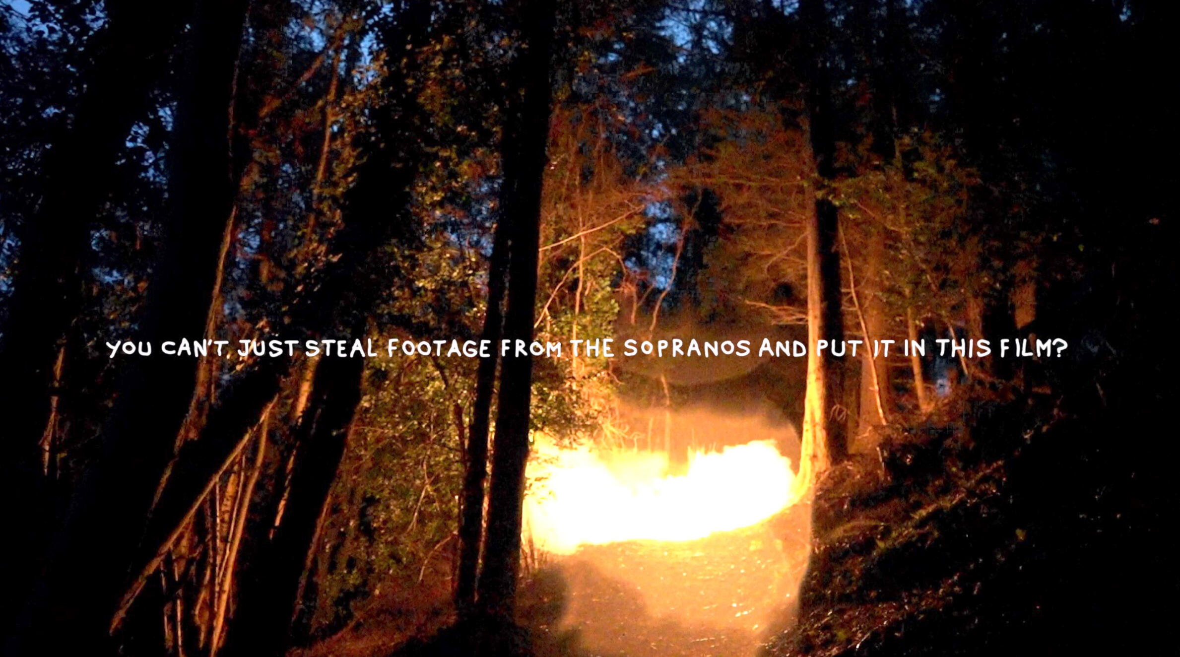 Video still from 'Crosses, Salt Lamps and Fires' HD Video